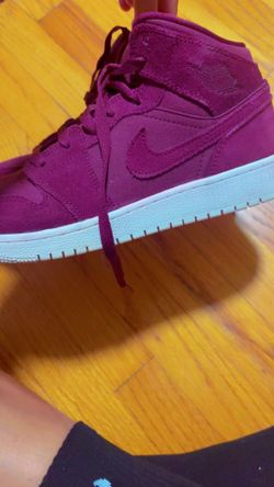 Fuchsia Color Jordan One Mid 