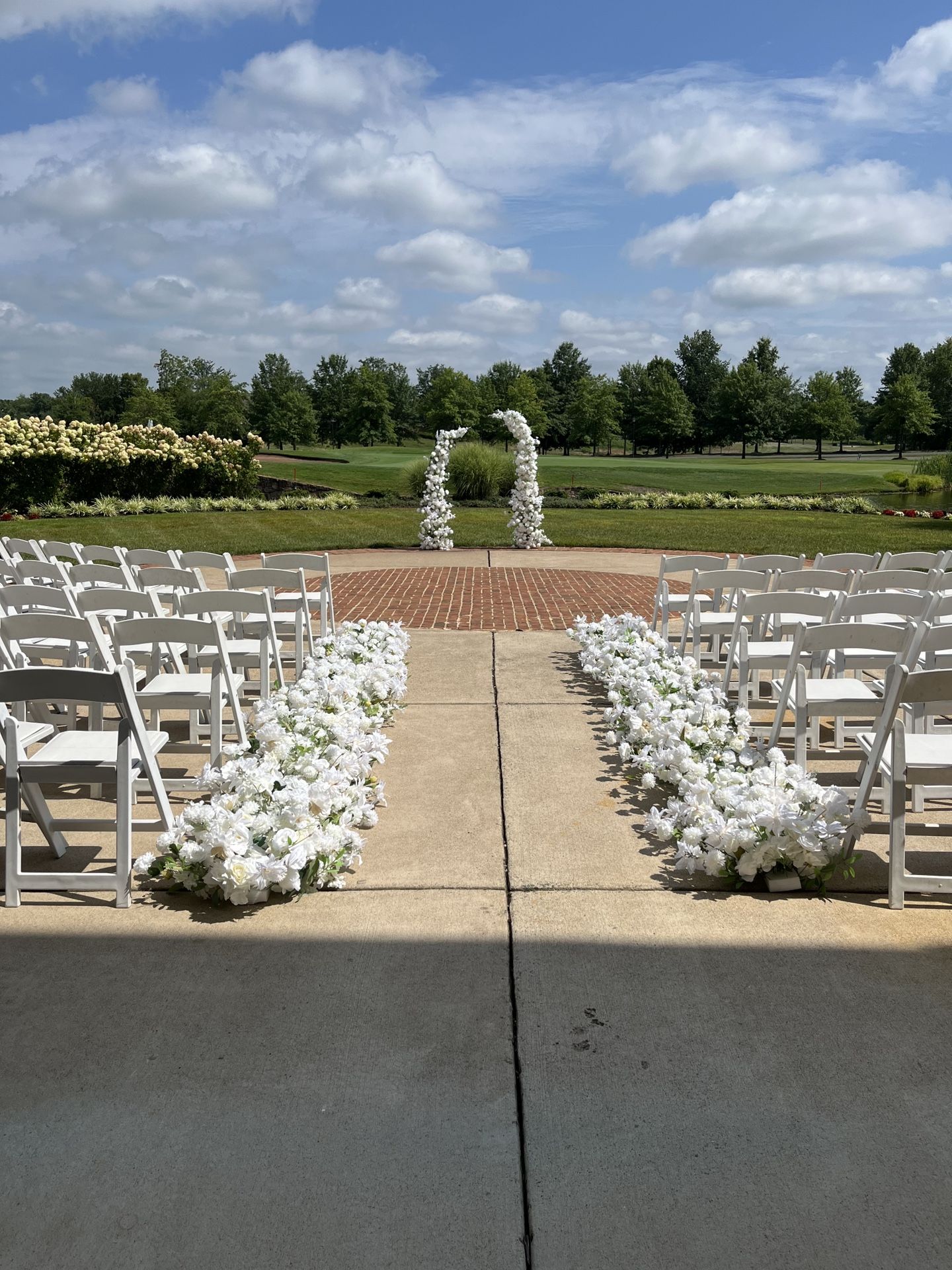 Wedding Arch And florals