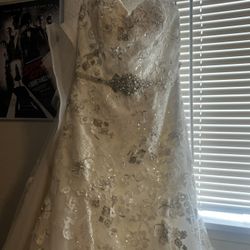 Maggie Sottero Couture Wedding Dress Sz 6 