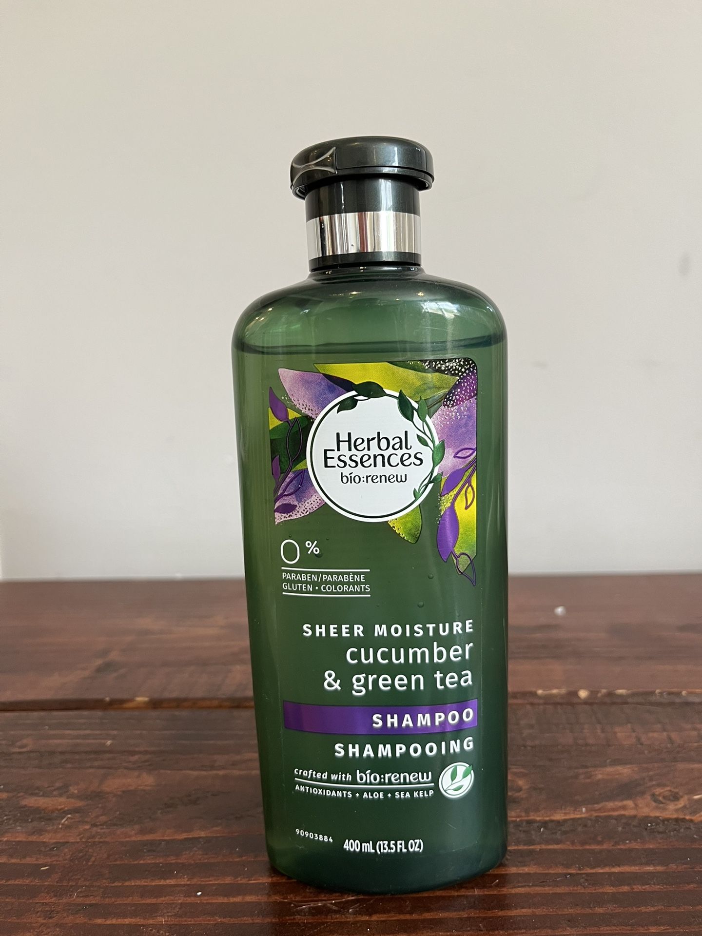 New Herbal Essences Bio Renew Lightweight Cucumber & Green Tea Shampoo 400ml
