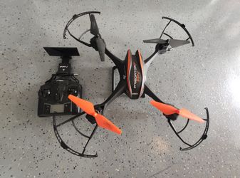 Drone with 720p camera, 2 batteries.