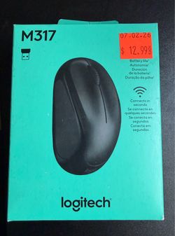 Logitech M317 Wireless Mouse Black