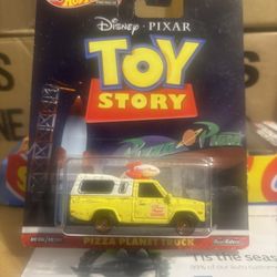 2018 Hot Wheels Premium TOY STORY PIZZA PLANET TRUCK Real Riders Disney