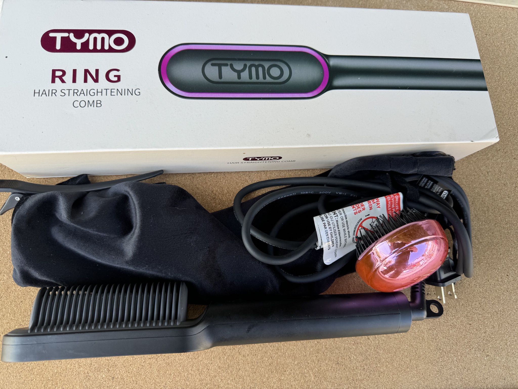 TYMO RING Hair Straightening Comb