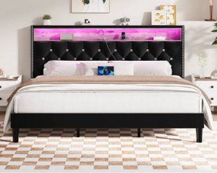 New full size bed frame