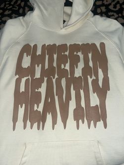Mens Chiefin Heavily LA PuffPrint Hoodie (exclusive)
