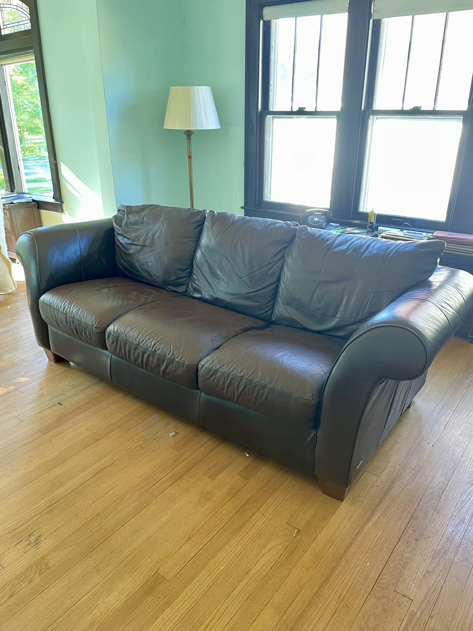 Natuzzi Leather italia Sofa 