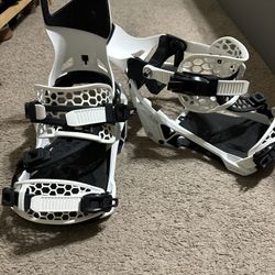 Nidecker Supermatic Bindings - White XL
