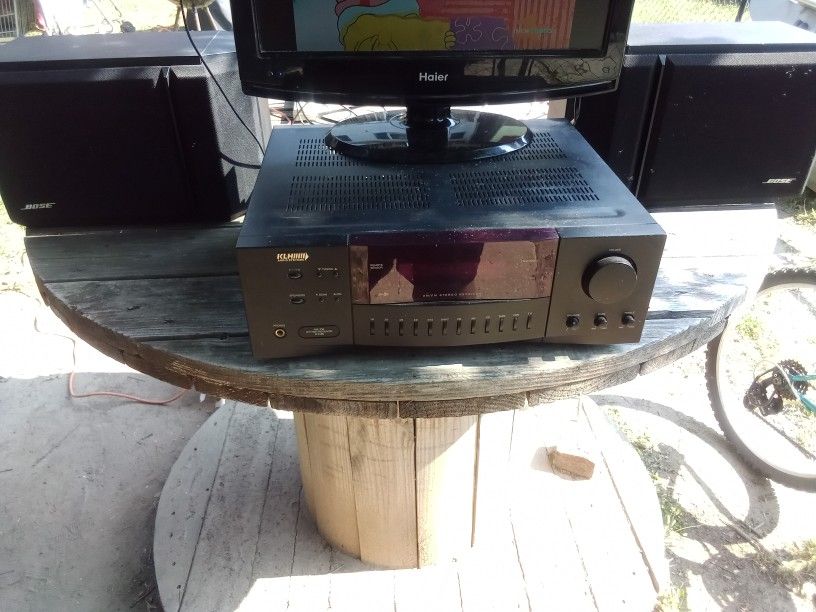 200 WATTS KLH STEREO RECEIVER & BOSE 201 IV SPEAKERS $250 FINAL PRICE