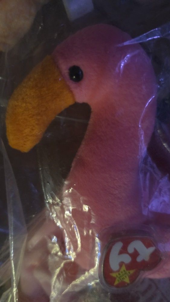 Vintage Pinky Ty Beanie Baby