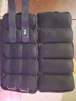 Spri 20lb adjustable leg weights