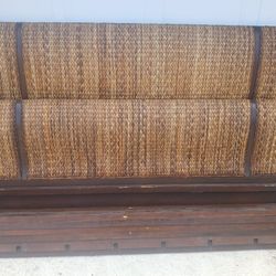 Tommy Bahama Banana Leaf King Headboard  Footboard and Platform Bed