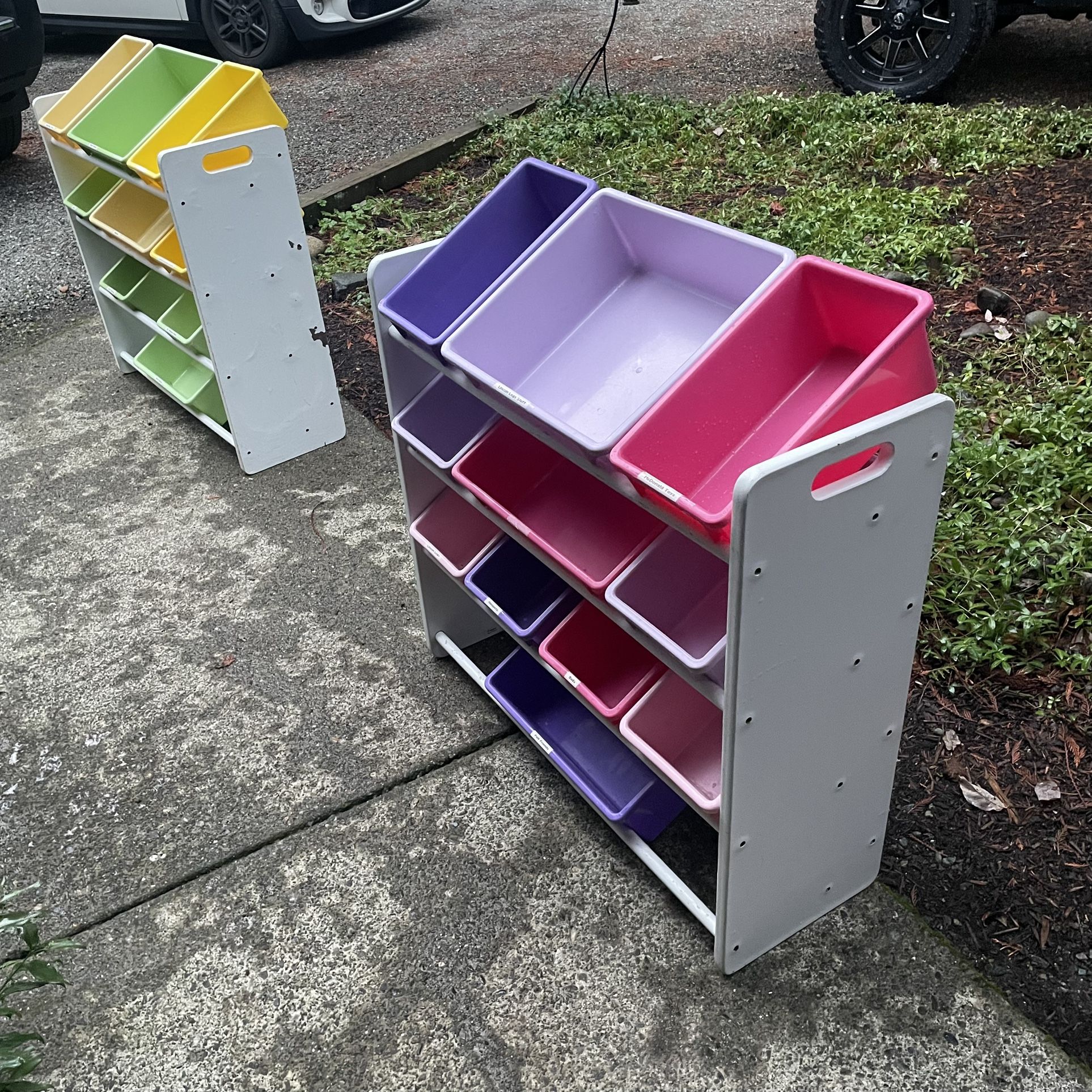 Storage Bins And Shelf!! 
