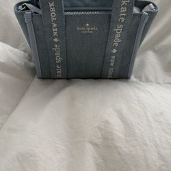 Cute New Denim Multi Carry Option Small Tote