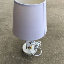 Threshold White Table Lamp w/ Heavy Base Set Of 2