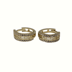 10k Medussax1 Earrings NEW