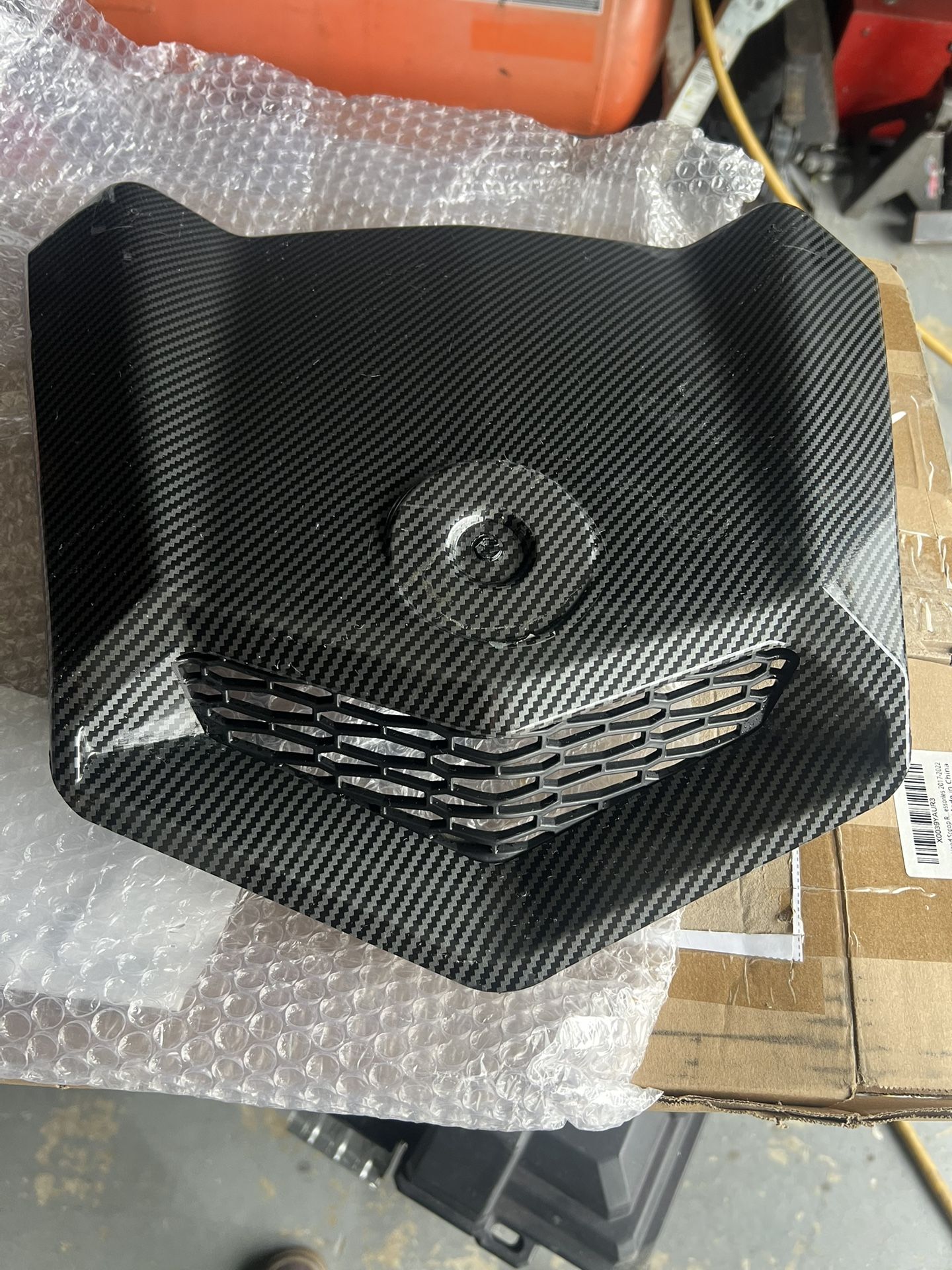 Can Am X3 plastic carbon, fiber, hood, scoop