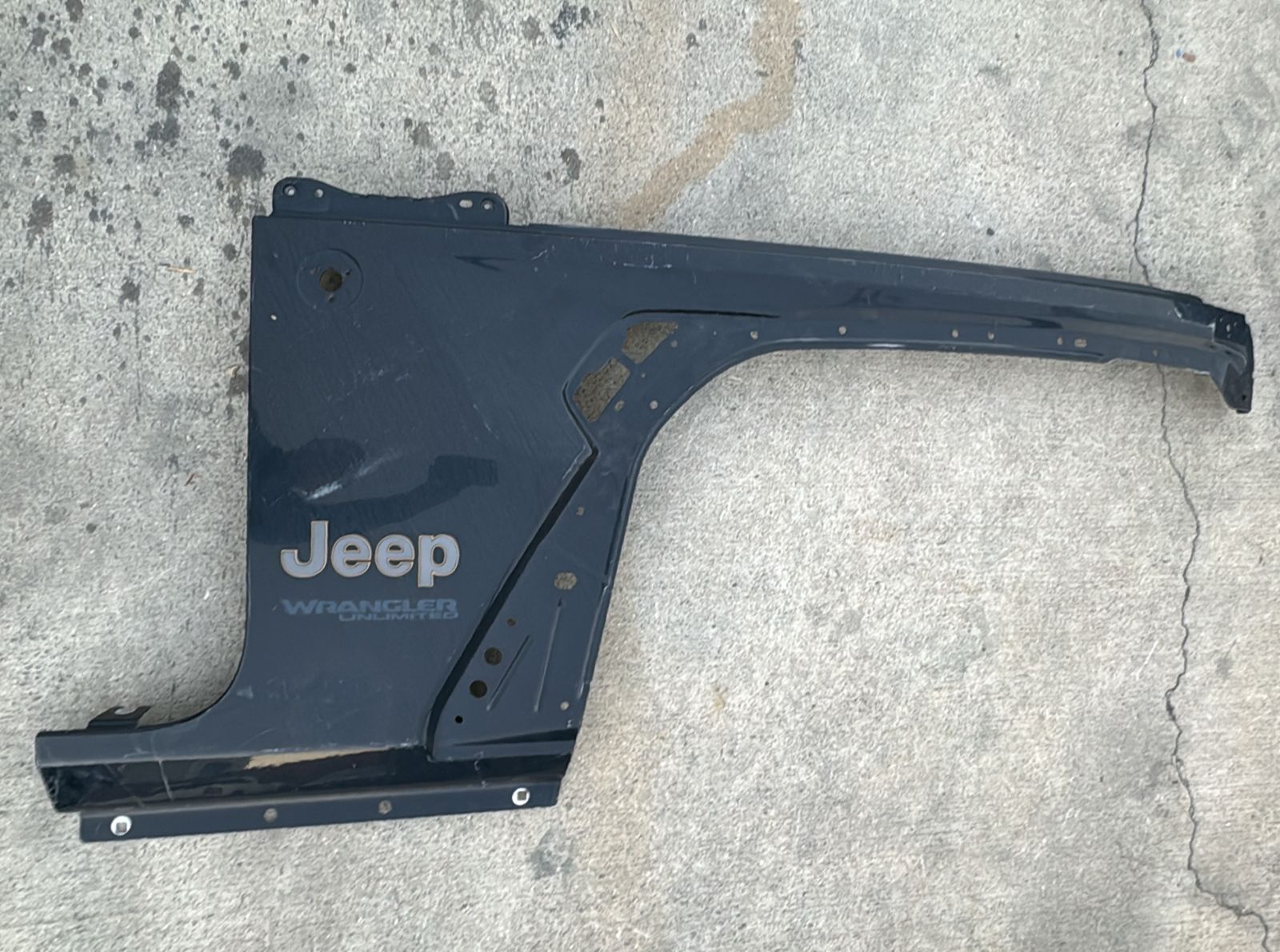 2018–2024 Jeep Wrangler JL 4-Door Left Side Body Panel OEM Used