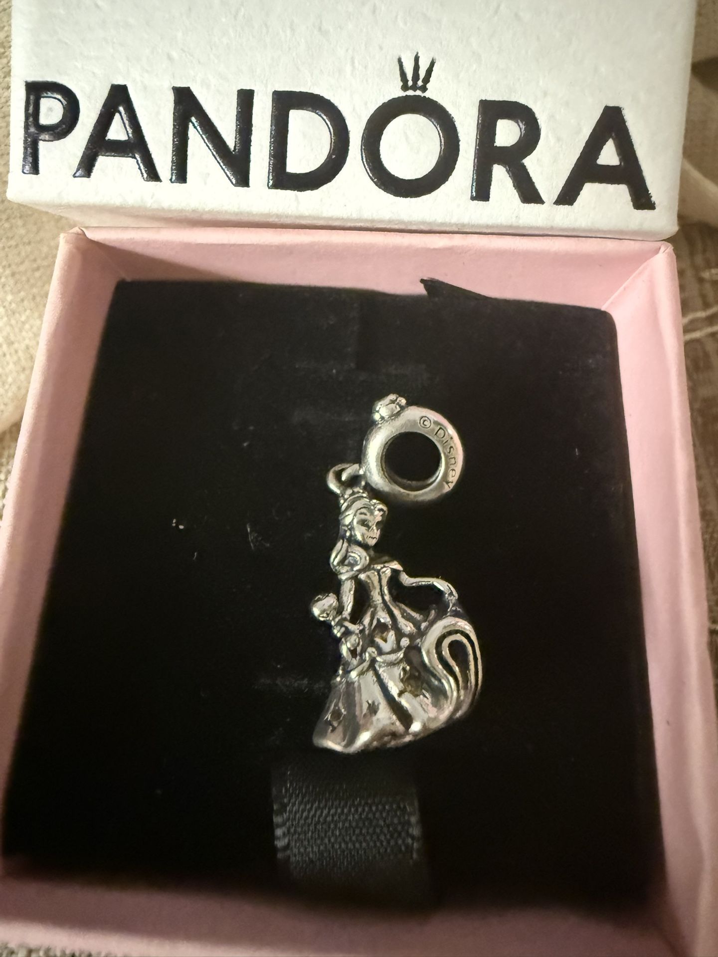 Pandora Beauty And The Beast Dancing Belle Charm