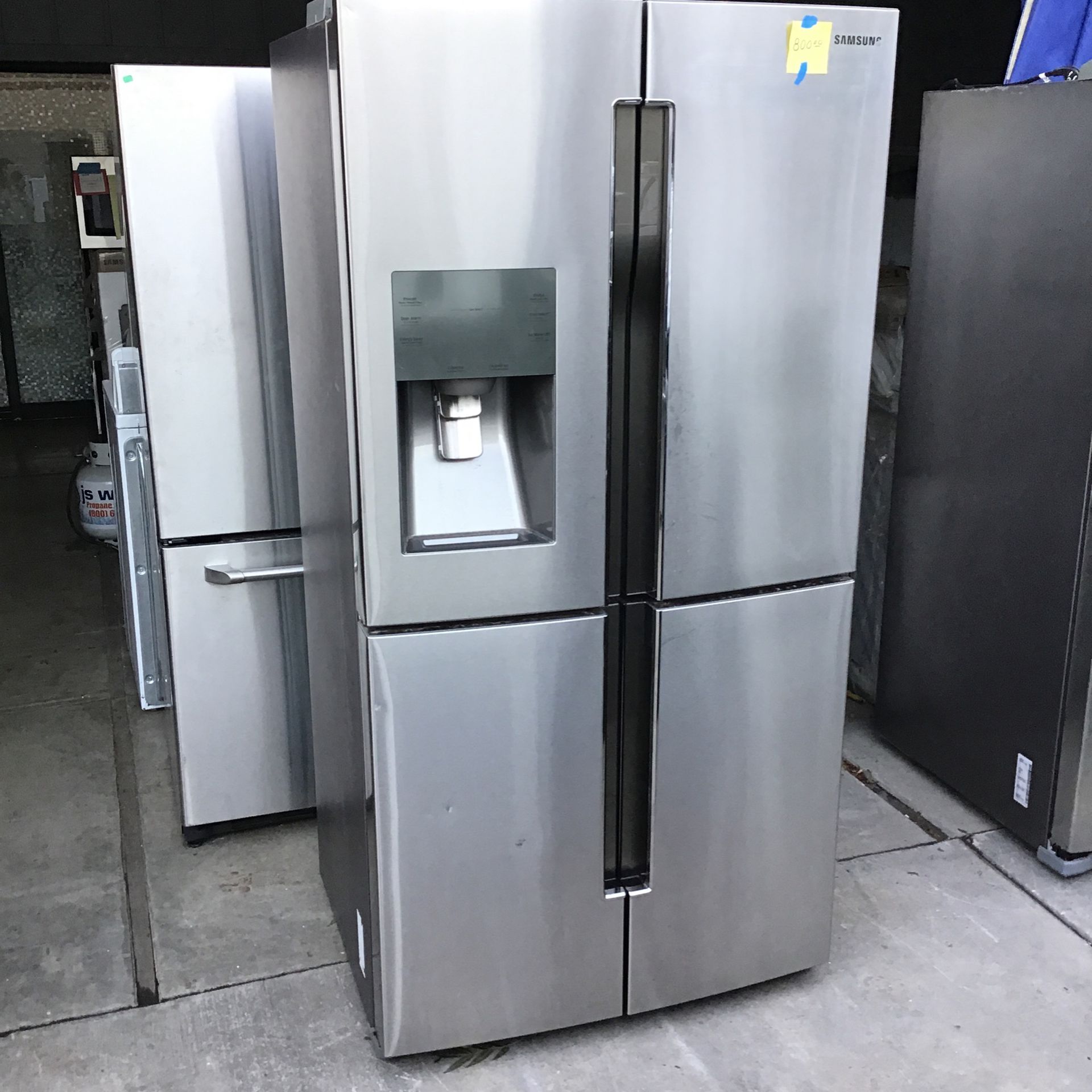 Samsung 4 Door Refrigerator In Stainless Steel 
