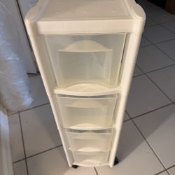 4 Drawer Rolling Cabinet (Rubbermaid )
