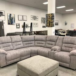 3 Piece Power Reclining Sectional 