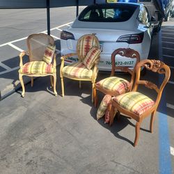 4 chair set $15.00 total