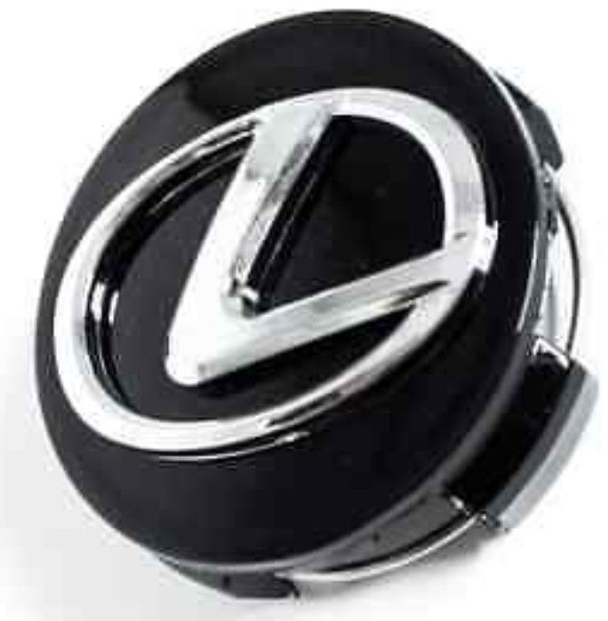 Set of 2* Lexus 62mm Glossy Black Wheel Rim Center Hub Cap RX ES GS IS LS