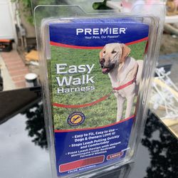 Premier Large Easy Walk Harness Designed To Gently Discourage Pulling Red (Northridge)