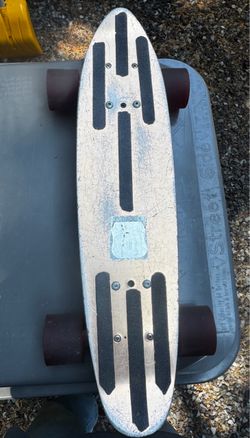 1970s Vintage Banzai Gold Aluminum Skateboard