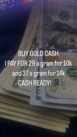 Gold for cash