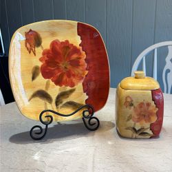Canister And Plate