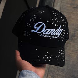 Dandy Hats Stargazing Crystals Black Gorra Diamantes