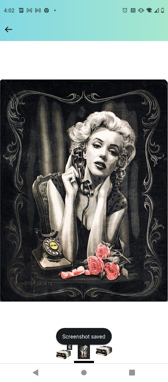 Marilyn Monroe Blanket 