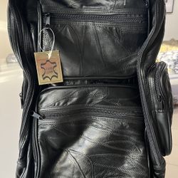 Leather Carryon 