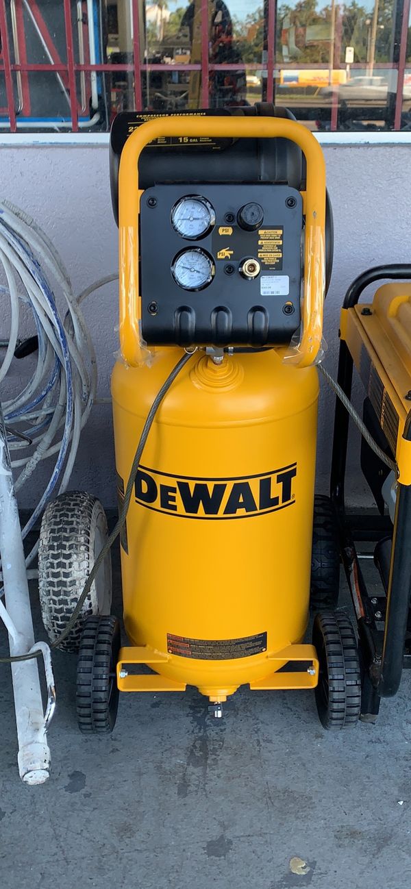 Dewalt d55168 15 gallon 225 psi brand new stand up electric air compressor for Sale in Azalea
