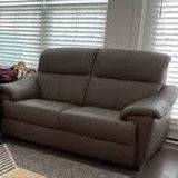 New - Natuzzi leather couch / Love Seat  **best offer, not free**