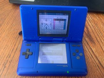 Nintendo DS NTR001 Cobalt Blue No Charger Or Games