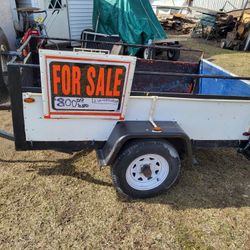 Small Trailer LED lighting New Tires $600.00