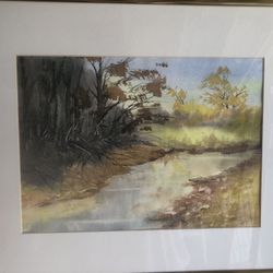 Autumn Nature Original Watercolor