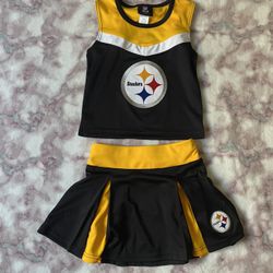 Kids Steelers Cheer Outfit 📣