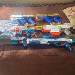 Collection Of Nerf Guns 