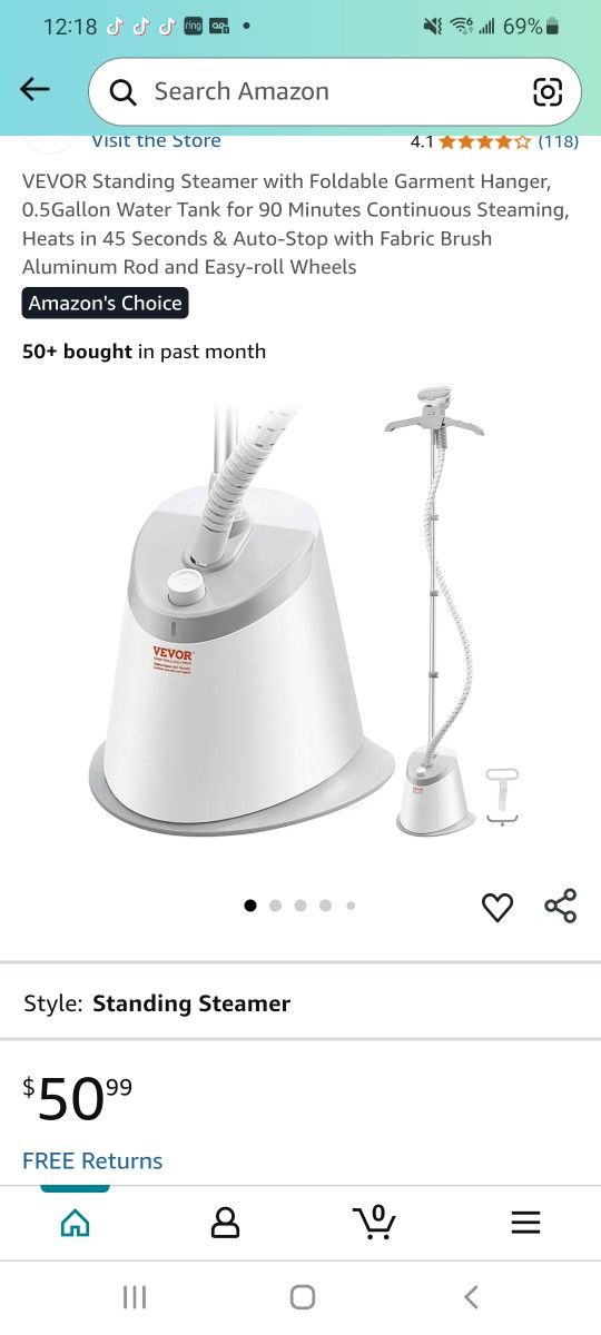 Vevor Garment Steamer