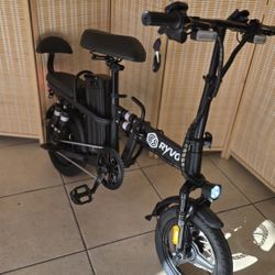 FOLDING ELECTRIC BIKE 25MPH-32MIKES RANGE-MOTOR 500W-ALARM SYSTEM