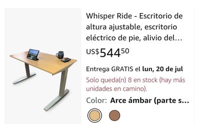 Desk ajustable