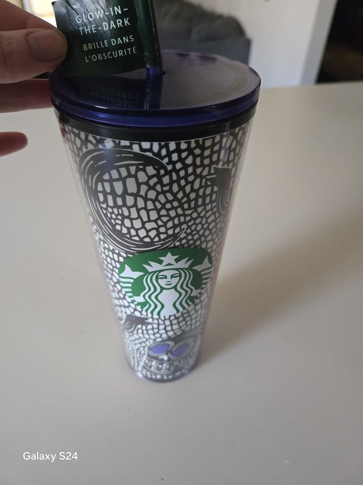 Starbucks Glow-in-the-dark Spooky Tumbler 
