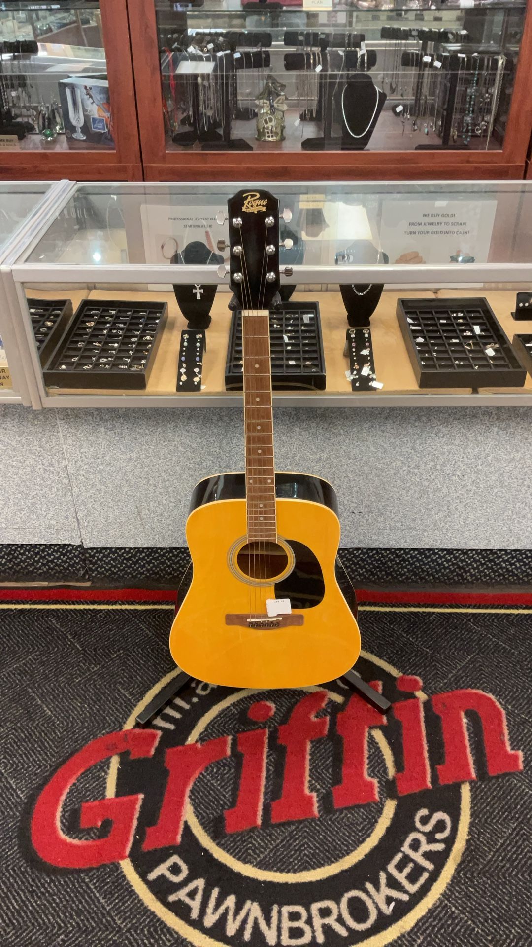 Rogue Dreadnought Acoustic Guitar