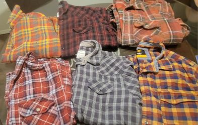 Men's Flannel Shirt  Lot