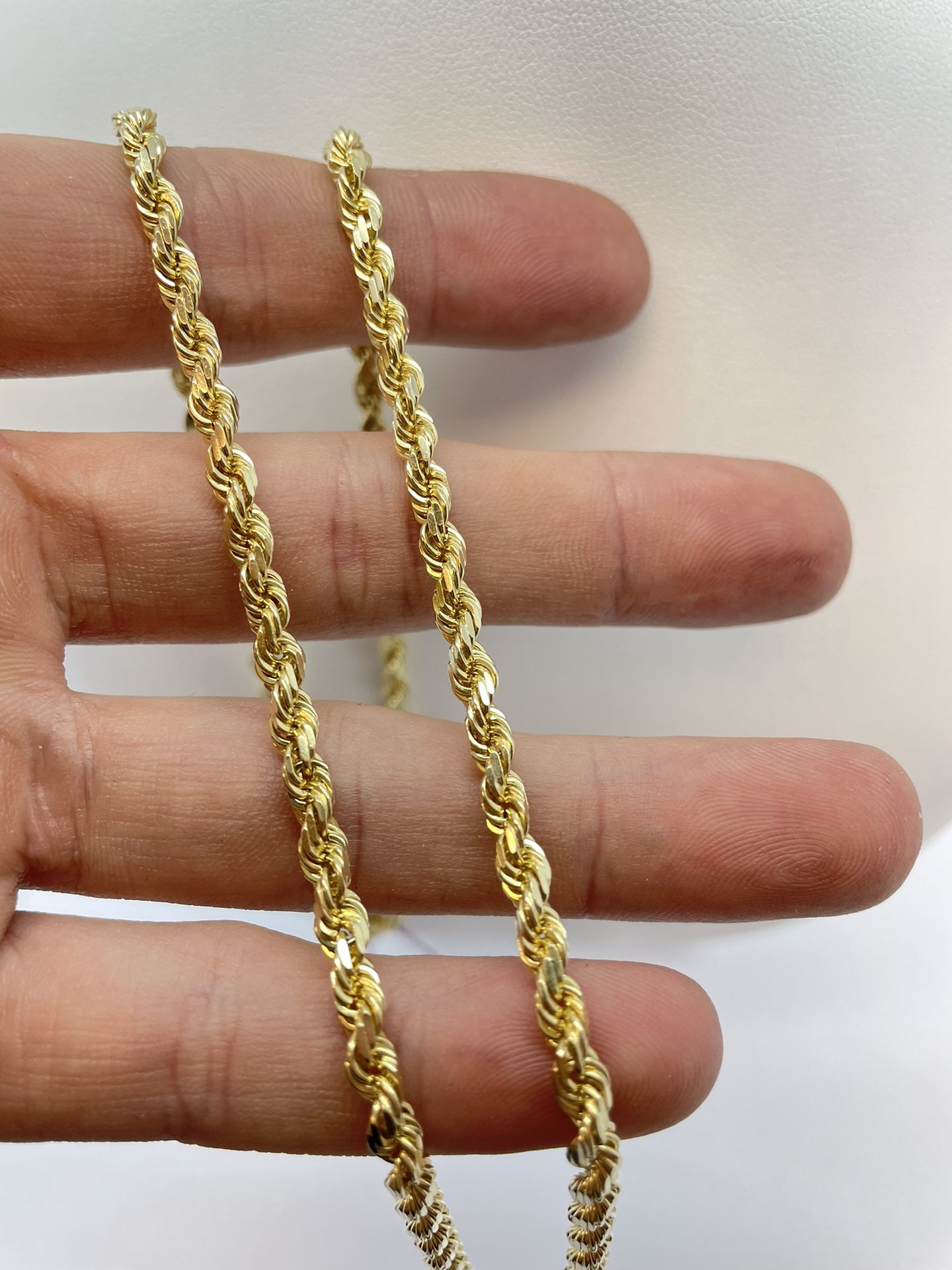 Gold Chain Rope Chain 10K New