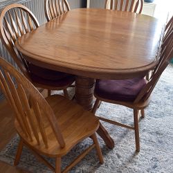 Table, Chairs And China Cabnet